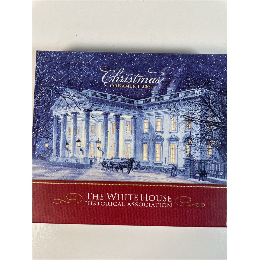 White House Historical Association Christmas Ornament 2004 Rutherford B. Hayes